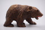Björn skulptur i trä Ånge. A37/