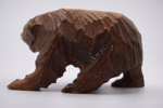 Björn skulptur i trä Ånge. A33/