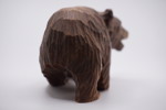 Björn skulptur i trä Ånge. A33/