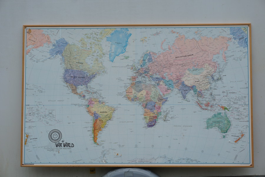 Esselte Kartor Vår Värld 1981. B469/