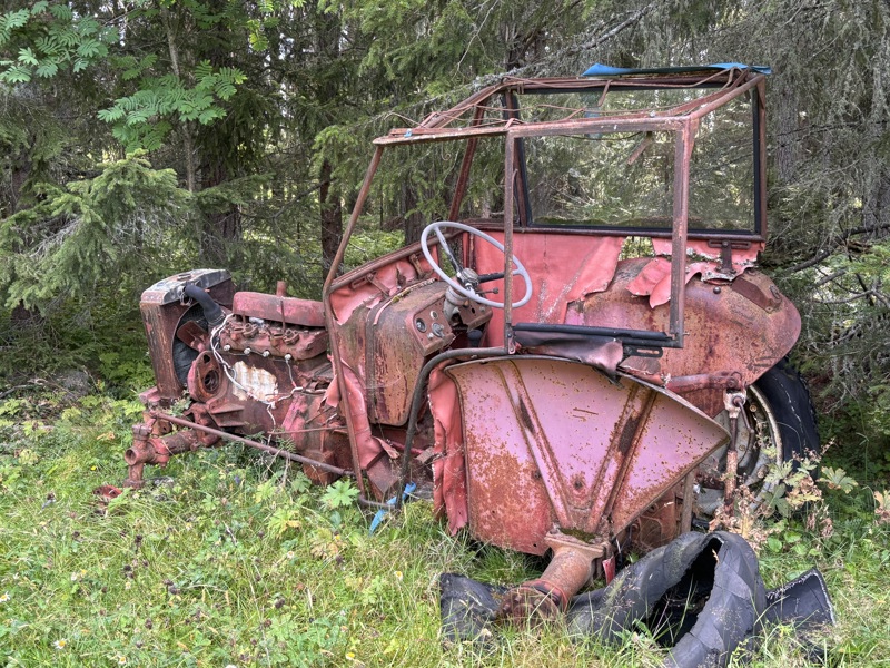 Traktor IH B250 Reservdels traktor / Sanne