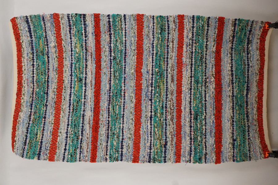 Trasmatta blå/röd. B52/