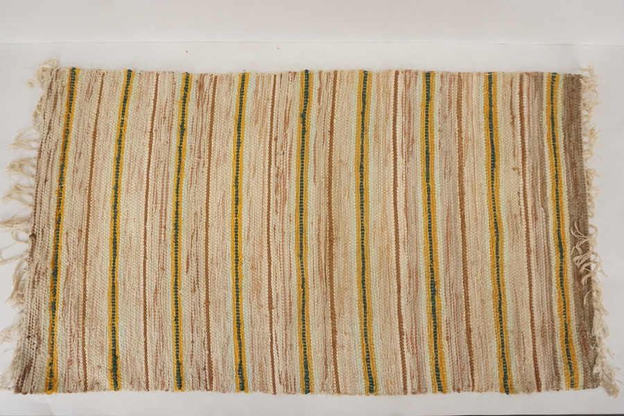 Trasmatta vit/gul. B54/