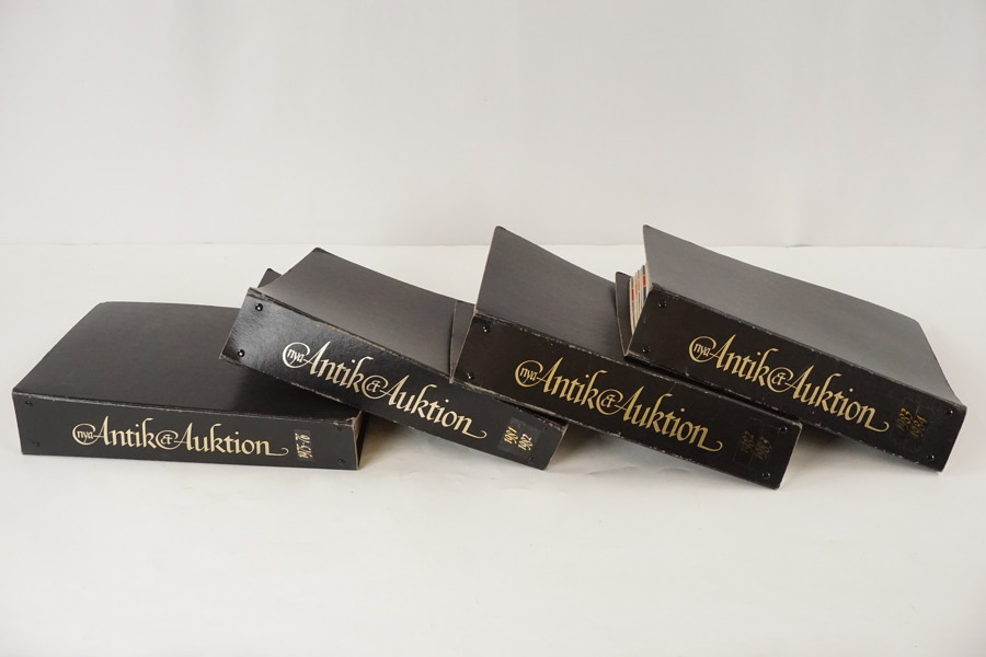 Antik & Auktion 4pärmar 1975,76 1981-84 BC421