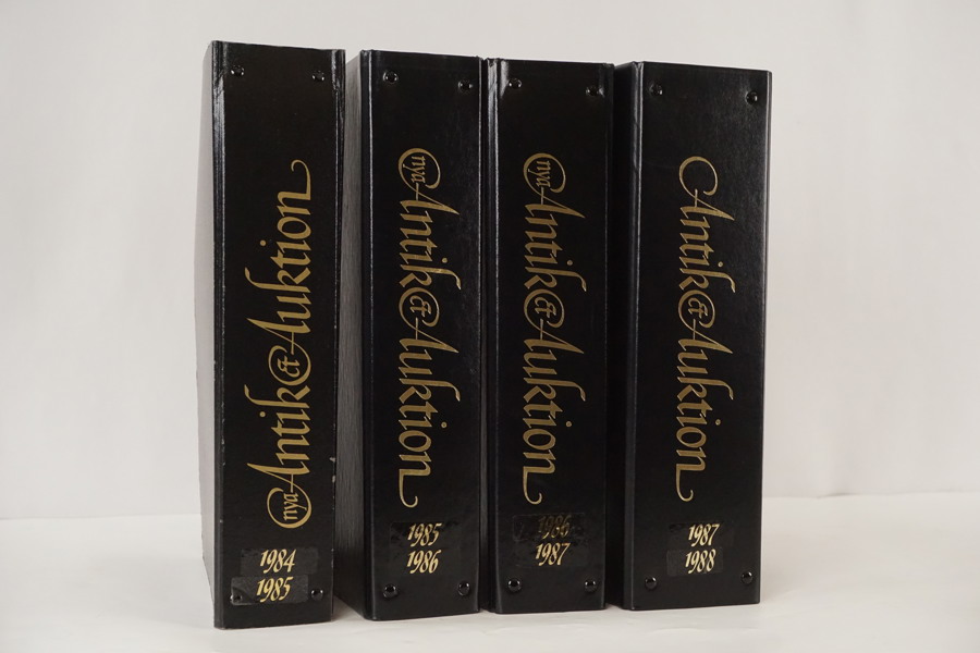 Antik & Auktion 4-pärmar 1984-88 BC422