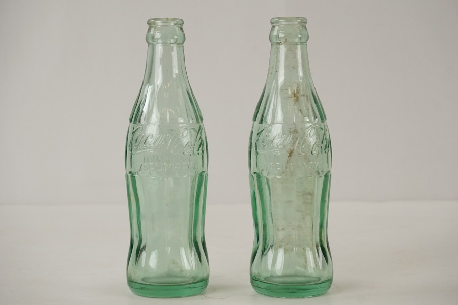 2st Coca Cola glasflaskor. G52