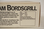 Elram Bordsgrill. D80/