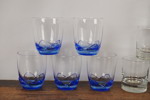 20st Glas, Bormioli Rocco Blue mm. G48/