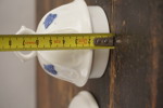 Gustavsberg Blå Blom Ljusstake mm. GA93/