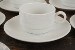 10st Kaffekopp med fat Bauscher 613. G32/