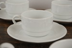 12 Kaffekopp med fat Bauscher 613. G31/