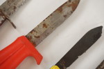 15st Knivar Mora Sweden mm. D2/