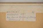 Tavla, Ann-Marie Agerberg, motiv fårsax. M17