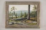 Tavla Maria Fyrberg 2000, motiv fjällen. M21