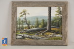 Tavla Maria Fyrberg 2000, motiv fjällen. M21