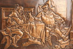 Relief i koppar Georges Proestos. M30