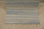 Trasmatta blå/vit 71x245cm. B6