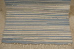 Trasmatta blå/vit 71x245cm. B6