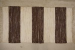 Brun vit matta 80x157cm. B8
