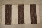 Brun vit matta 80x157cm. B8