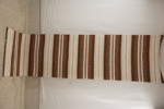 Trasmatta brun vit 67x258cm. B9