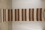Trasmatta brun vit 67x258cm. B9