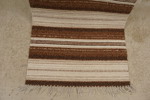 Trasmatta brun vit 67x258cm. B9
