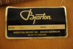 Bjärton Gitarr. A2 