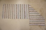 Trasmatta vit-flerfärg 64x200. B38 
