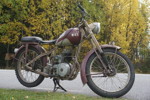 Rex Roadmaster 125 1950 Motorcykel.