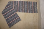 Trasmatta Blå-flerfärg 75x320. B45