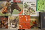 Böcker om djuren, Älgar, Hästar, Mötens med djur mm. BC261/