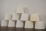 10st Lampskärmar. BC104/