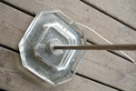 Golvlampa med glasfot B115/