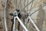 Äldre cykel Concept DBS vit. B380/