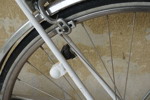 Äldre cykel Concept DBS vit. B380/