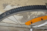 Äldre cykel Concept DBS vit. B380/