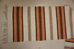 Plastmatta orange-brun-vit 68x295. B55
