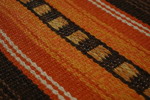 Plastmatta orange-brun retro 88x177. B56