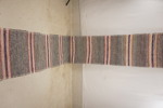 Trasmatta grå-rosa mm 57x420. B63