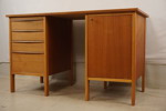 Skrivbord teak retro. B72