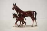 Porslin figur hästar Tyskland. G12 