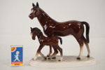 Porslin figur hästar Tyskland. G12 