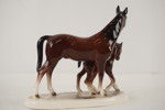 Porslin figur hästar Tyskland. G12 