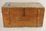 Brinck Hanström & Co. Trä låda / kista. B96