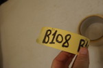 Plastmatta, grön-vit. B108