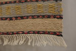 Trasmatta beige-multifärg. B119