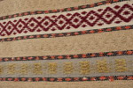 Trasmatta beige-multifärg. B119