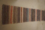 Lång trasmatta grå-flerfärg 55x410. B120