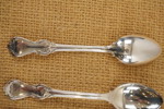 7st Teskedar i silver 109gram. A26
